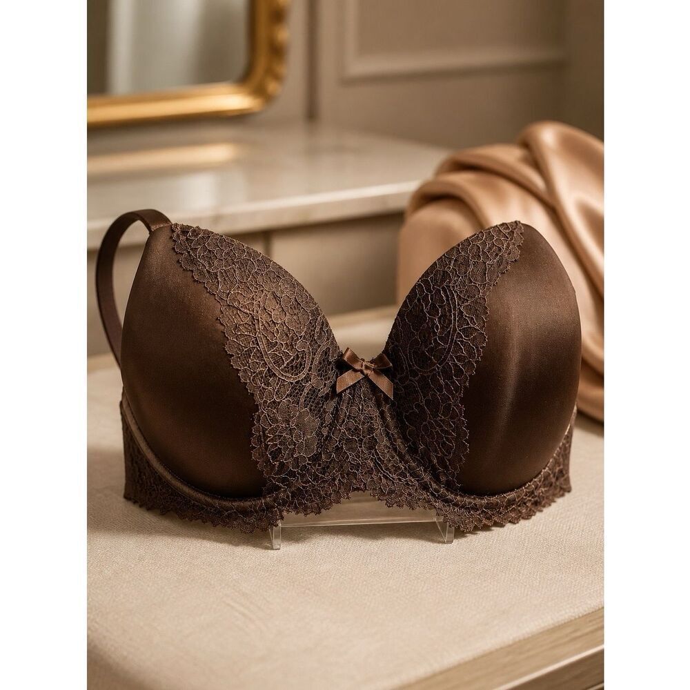 VICTORIA’s SECRET BLACK w LACE DREAM ANGELS MULTI-WAY 32DDD